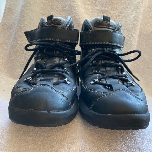 Dr. Comfort Black Leather “Ranger” Therapeutic Hiking Boots Size 11XW main image 9